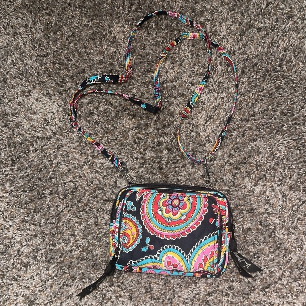 Vera Bradley crossbody wallet